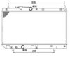 NRF 53277 Radiator, engine cooling